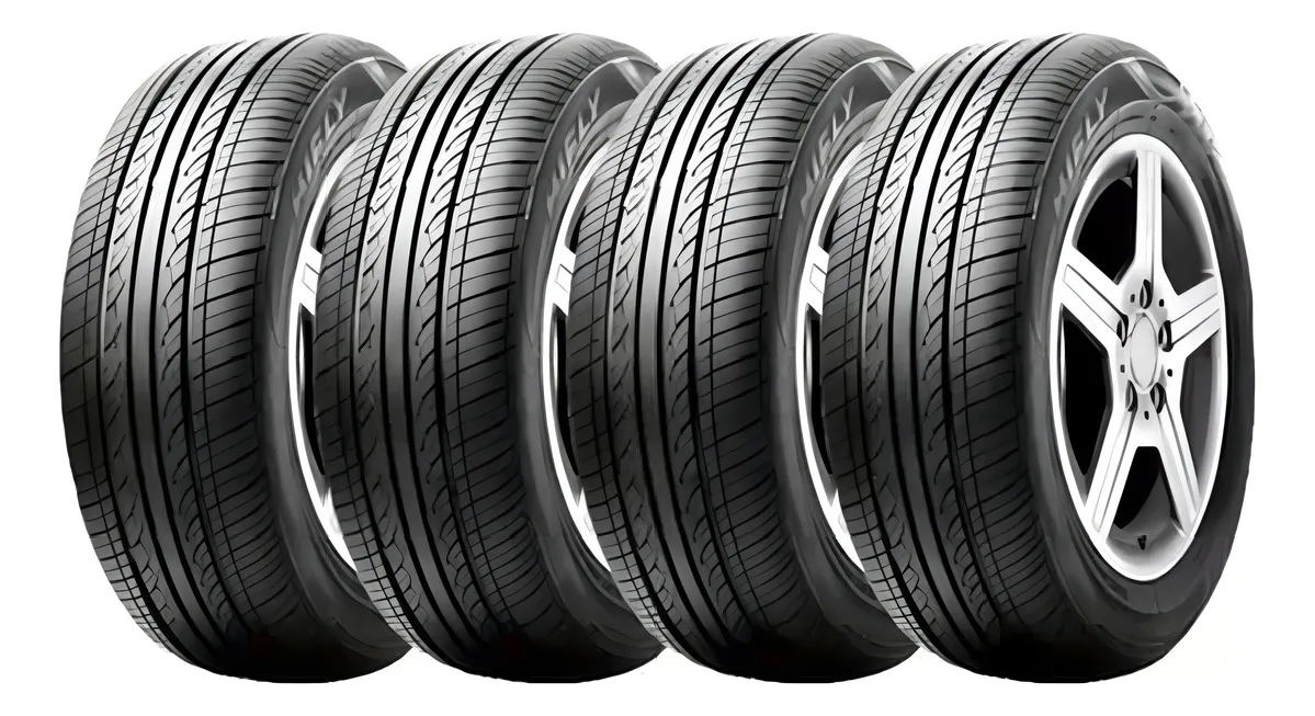 Jogo Pneu Hifly Aro 13 175/60r13 Hf-261 77h Índice De Velocidade H