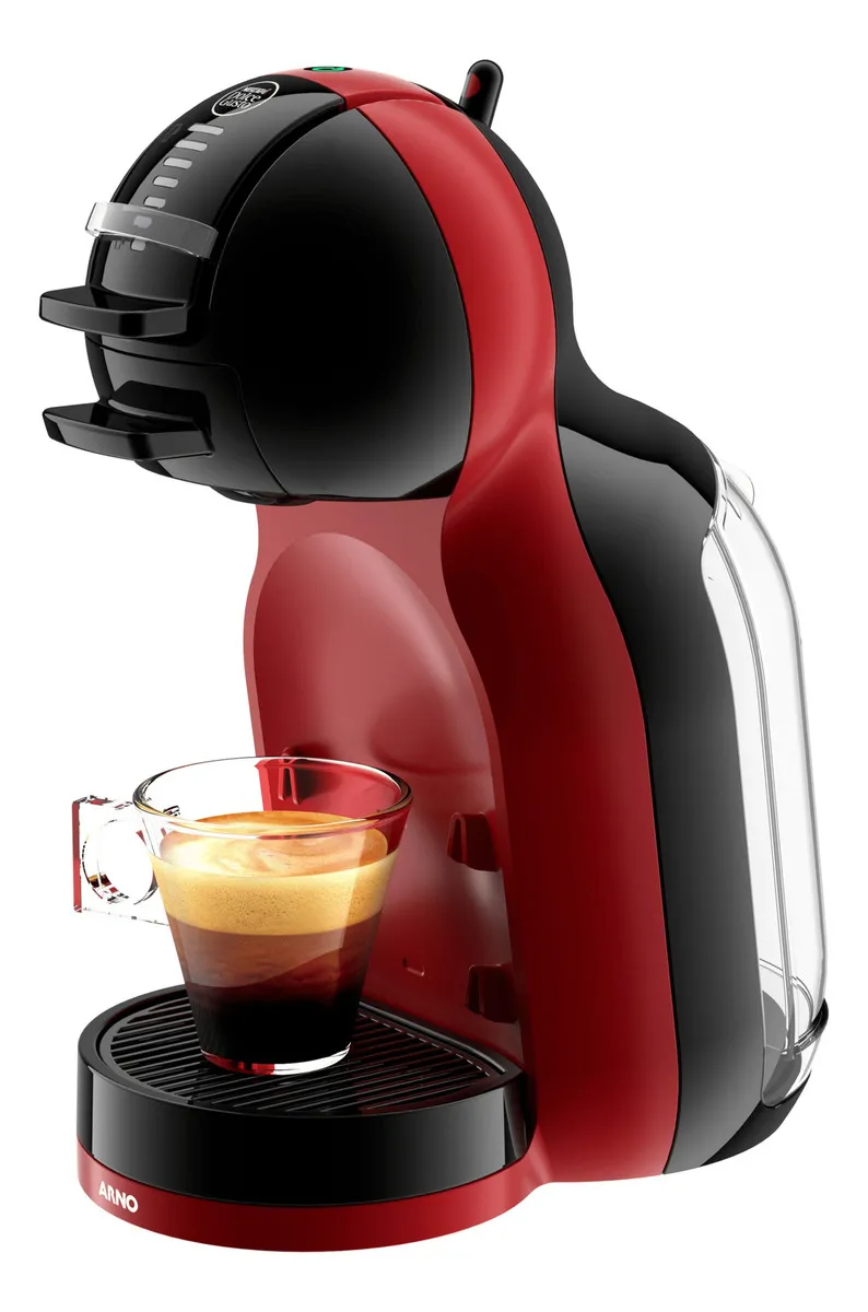 Cafeteira Nescafé Dolce Gusto Mini Me Vermelha e Preta