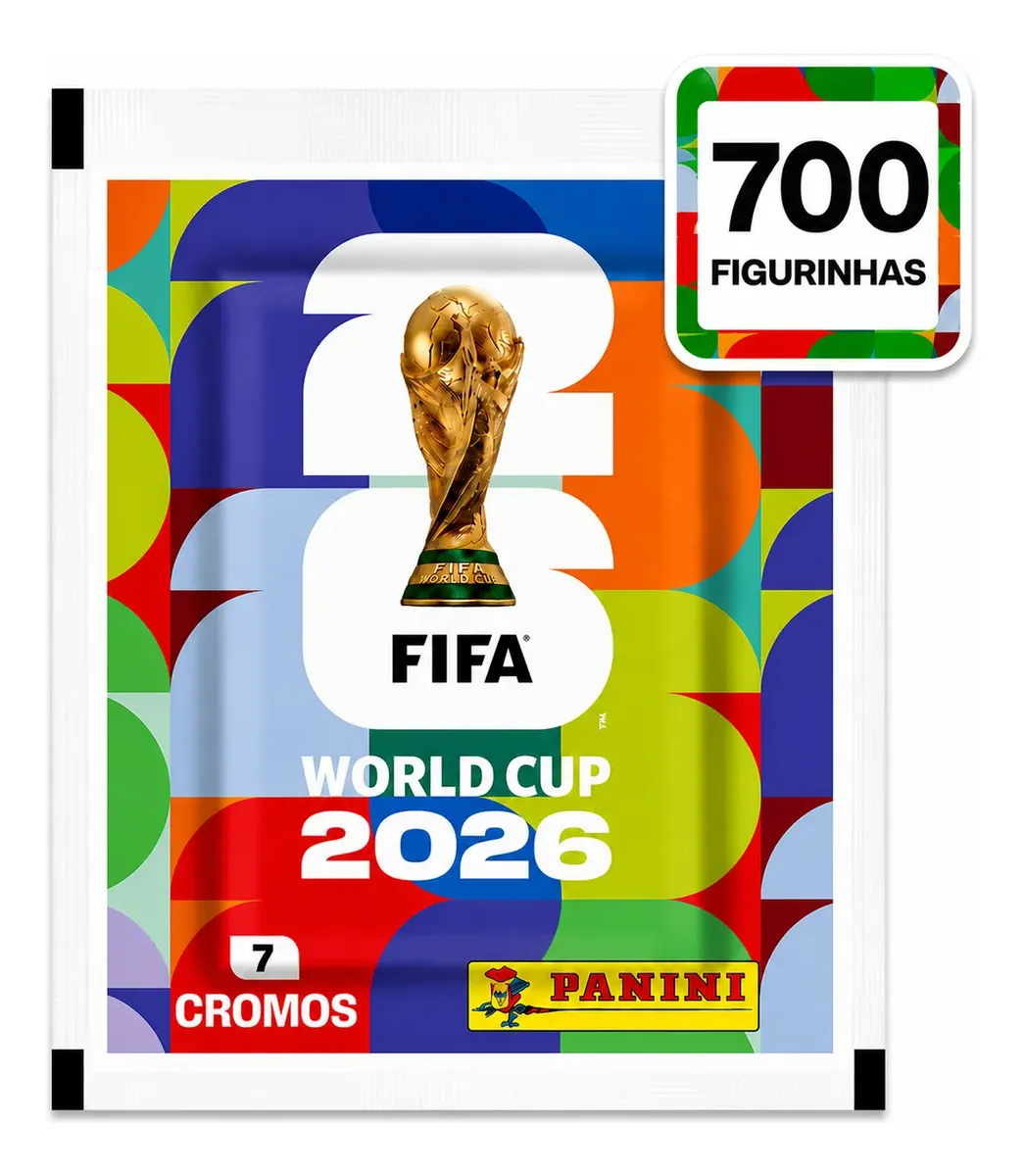 Kit 700 Figurinhas Do Álbum Copa Do Mundo 2026