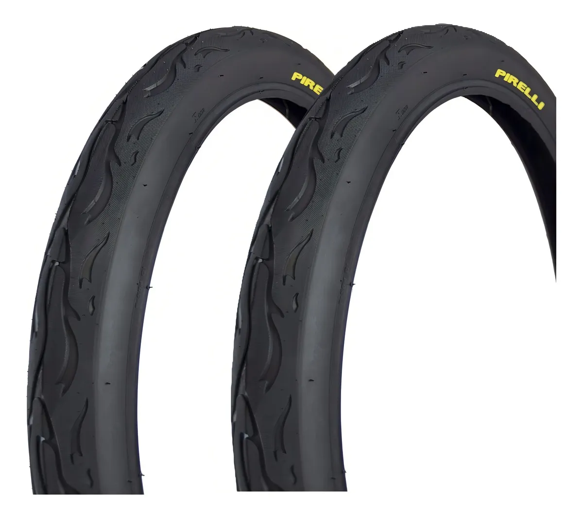 Par Pneu Aro 26 X 2.125 Pirelli Tornado Beta Flame Balão