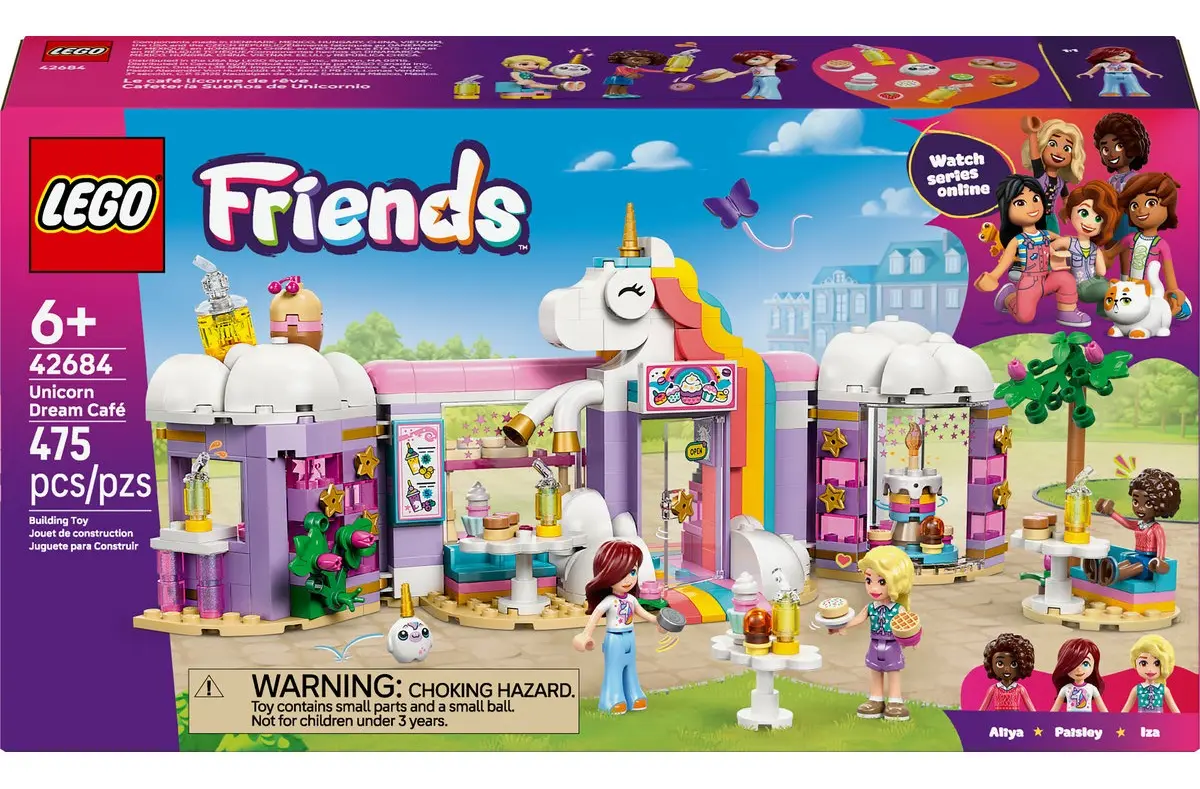 Conjunto LEGO® Friends Coffee Shop Unicorn Dreams 42684