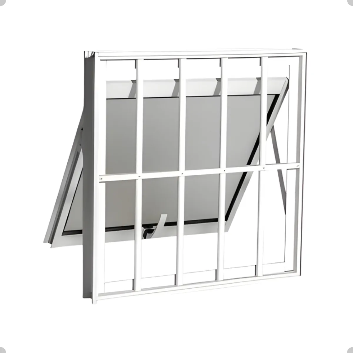 Max Ar 60x60 De Banheiro Alumínio Com Grade Perfil Linha 25