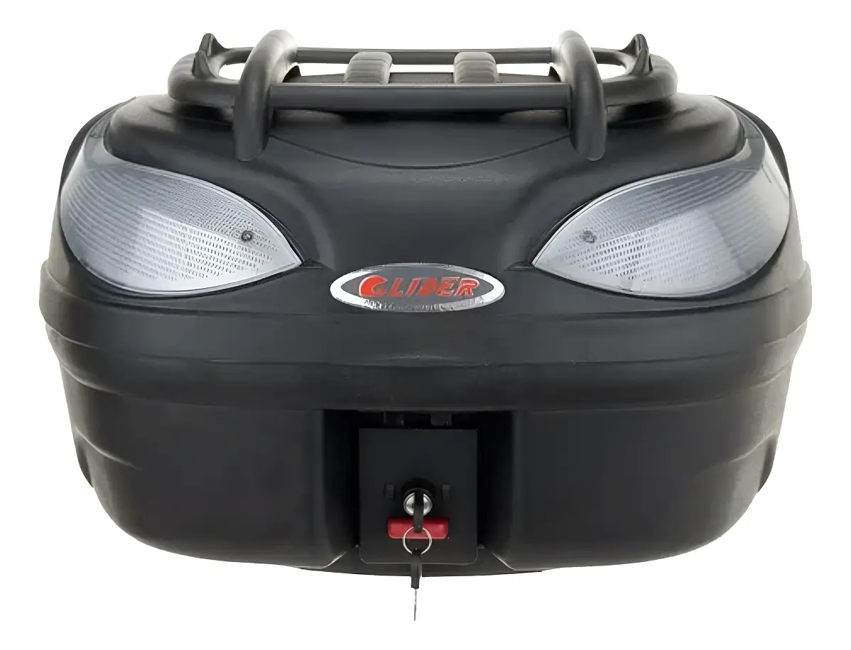 Bauleto 48 Litros Com Grade Externa - Glider Reforçado Cor Cinza-escuro