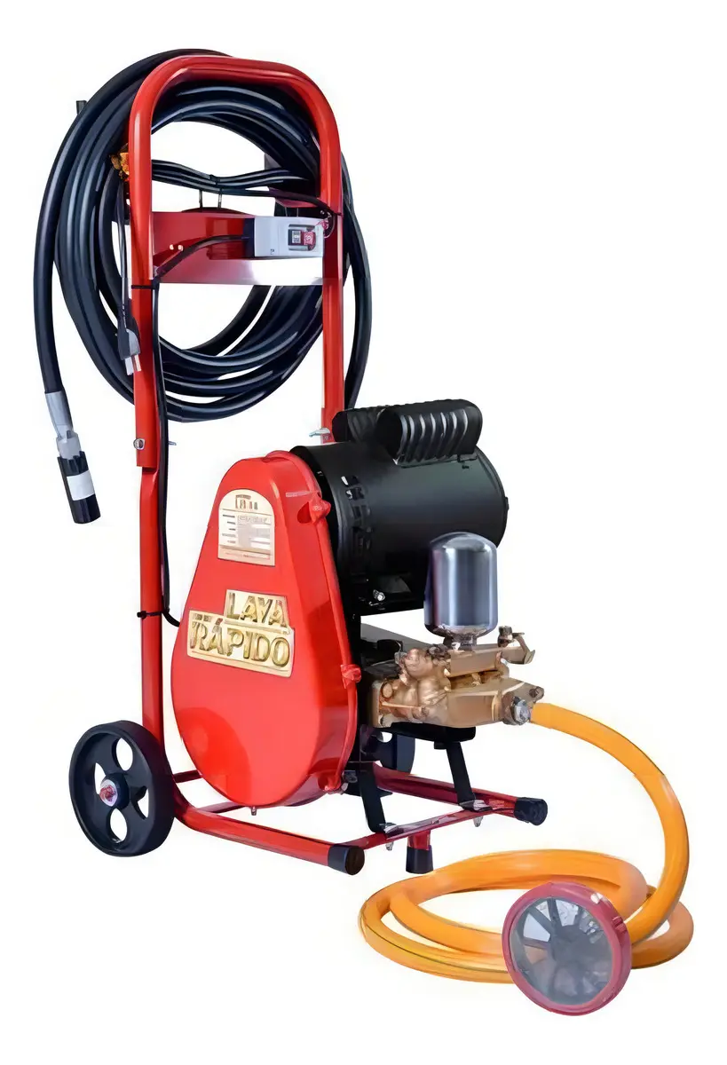 Lavadora Media Pressão 1,0 Cv Vazão 14 L/min 320 Psi Lr-14 Zm Cor Vermelha Frequência 60 Hz