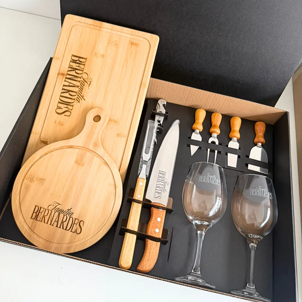 Kit Churrasco + Queijo + Taças Personalizados 4.6 Avaliação 4.6 de 5. 30 opiniões. (30)