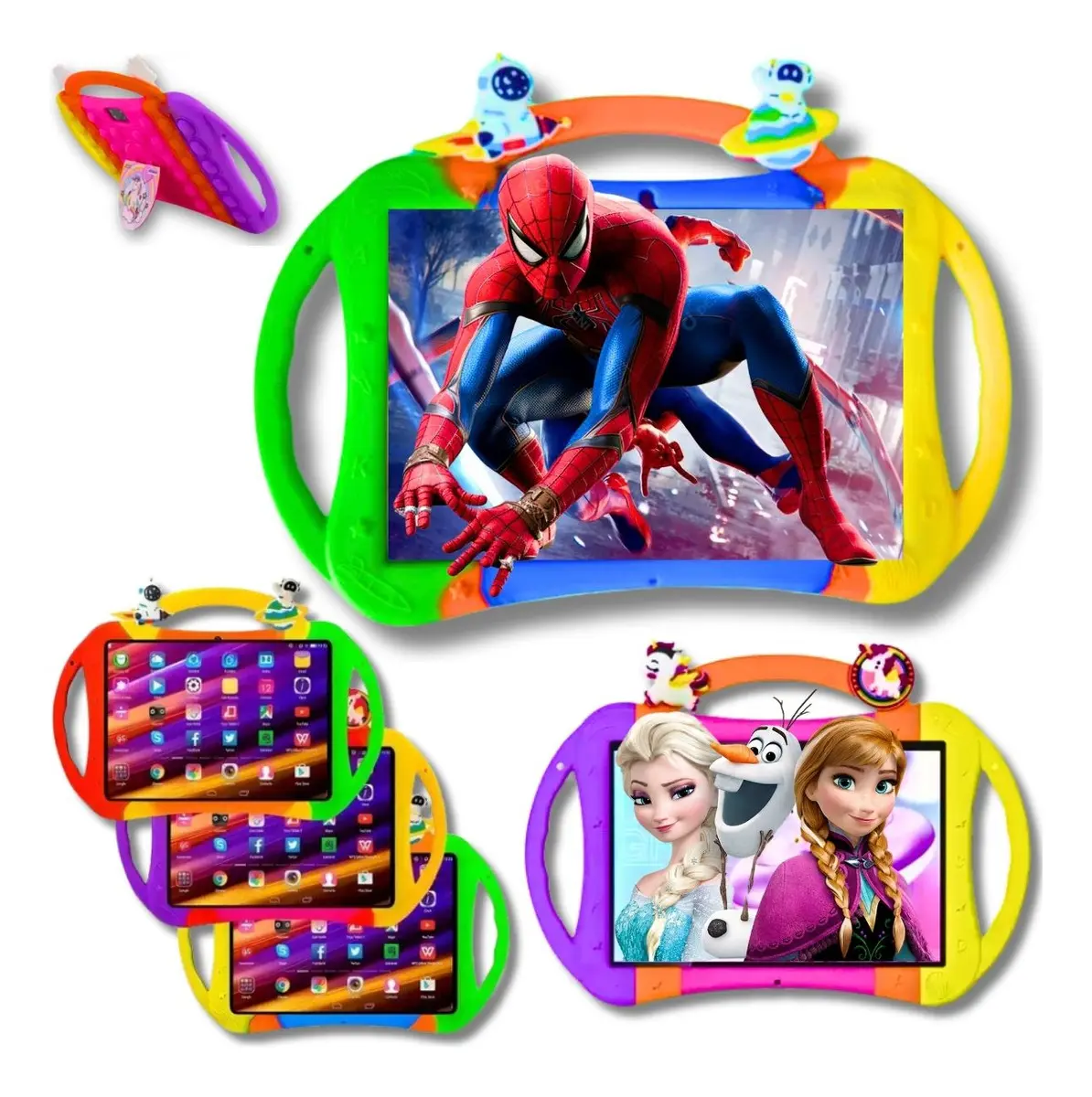 Tablet Infantil Atouch K10 Android 64GB 10.1" Wi-Fi Bluetooth Rosa
