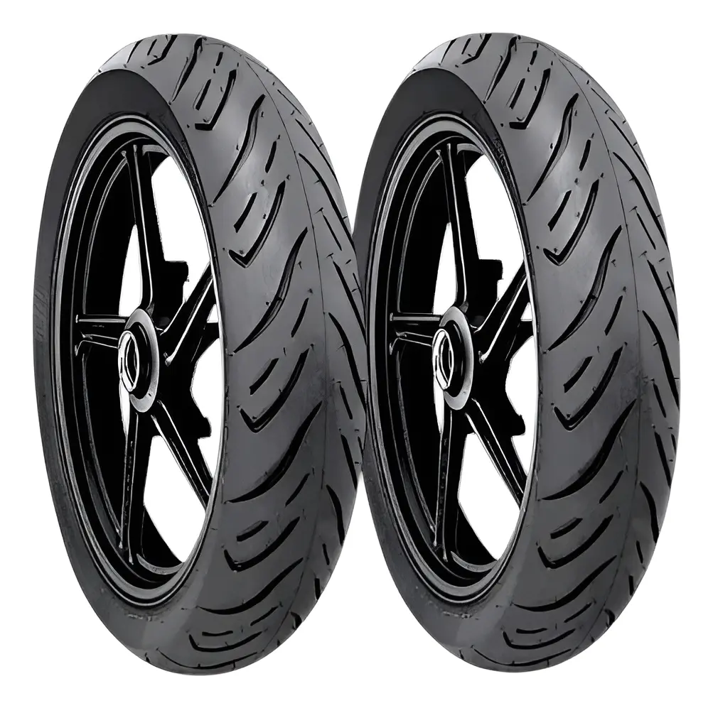 Par Pneu Technic 100/80-18 + 80/100-18 S/c Cg 160 Titan